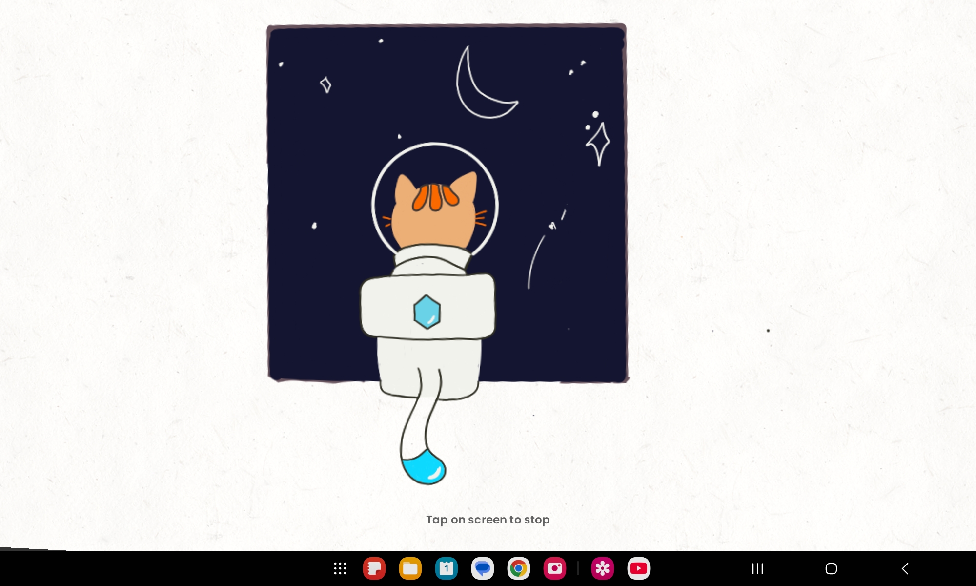 Cat astronaut frame 2
