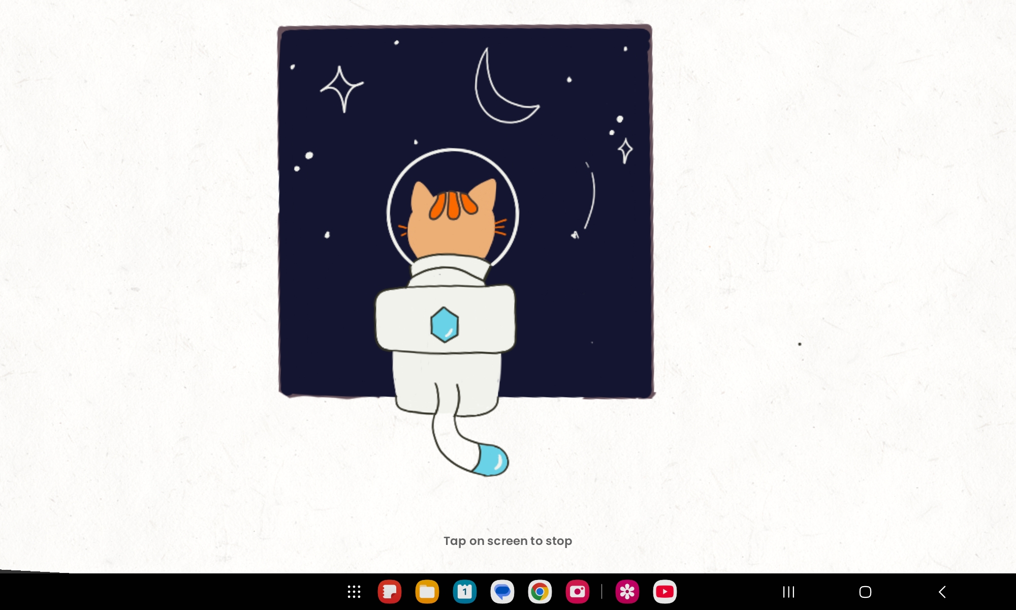 Cat astronaut frame 3