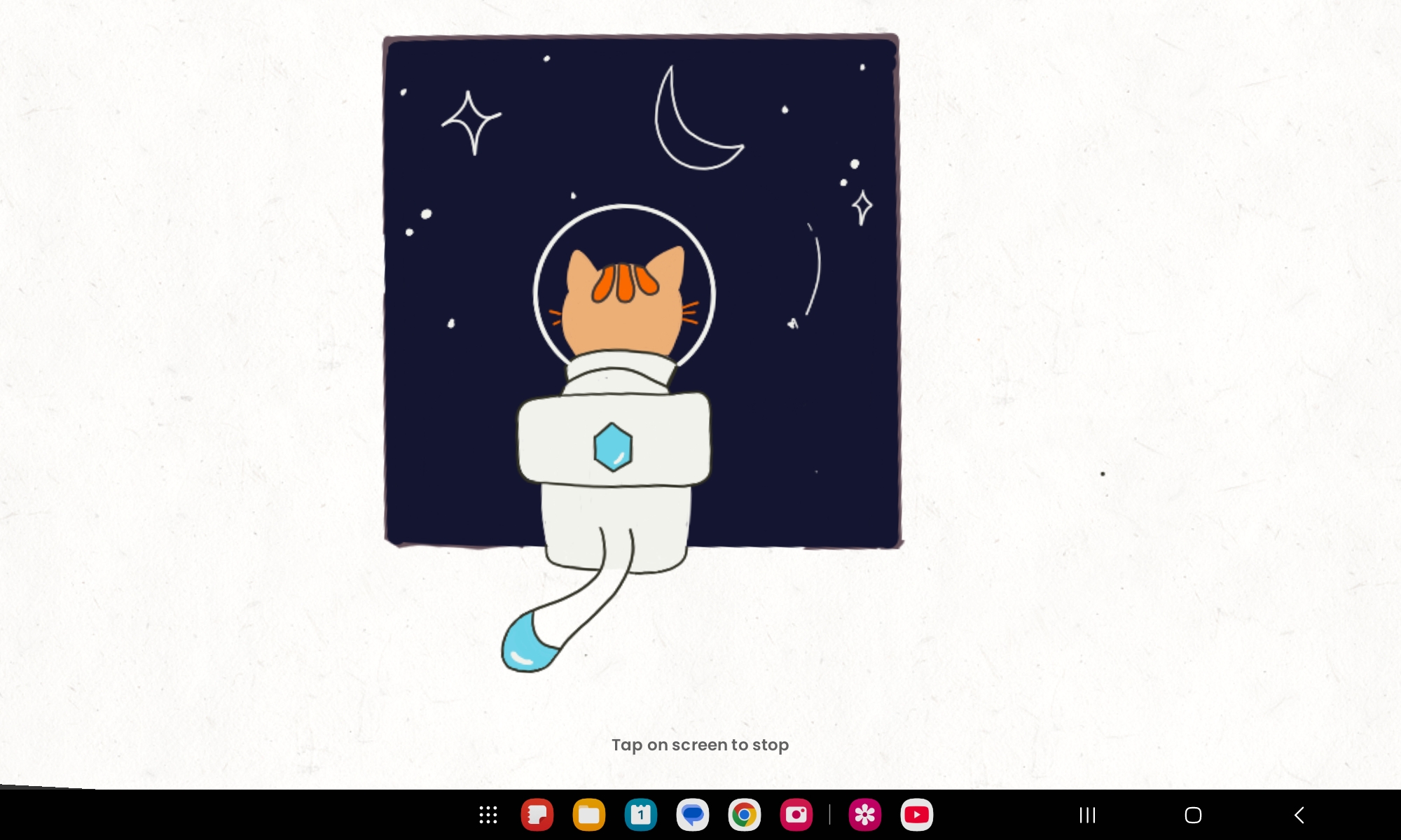Cat astronaut frame 7